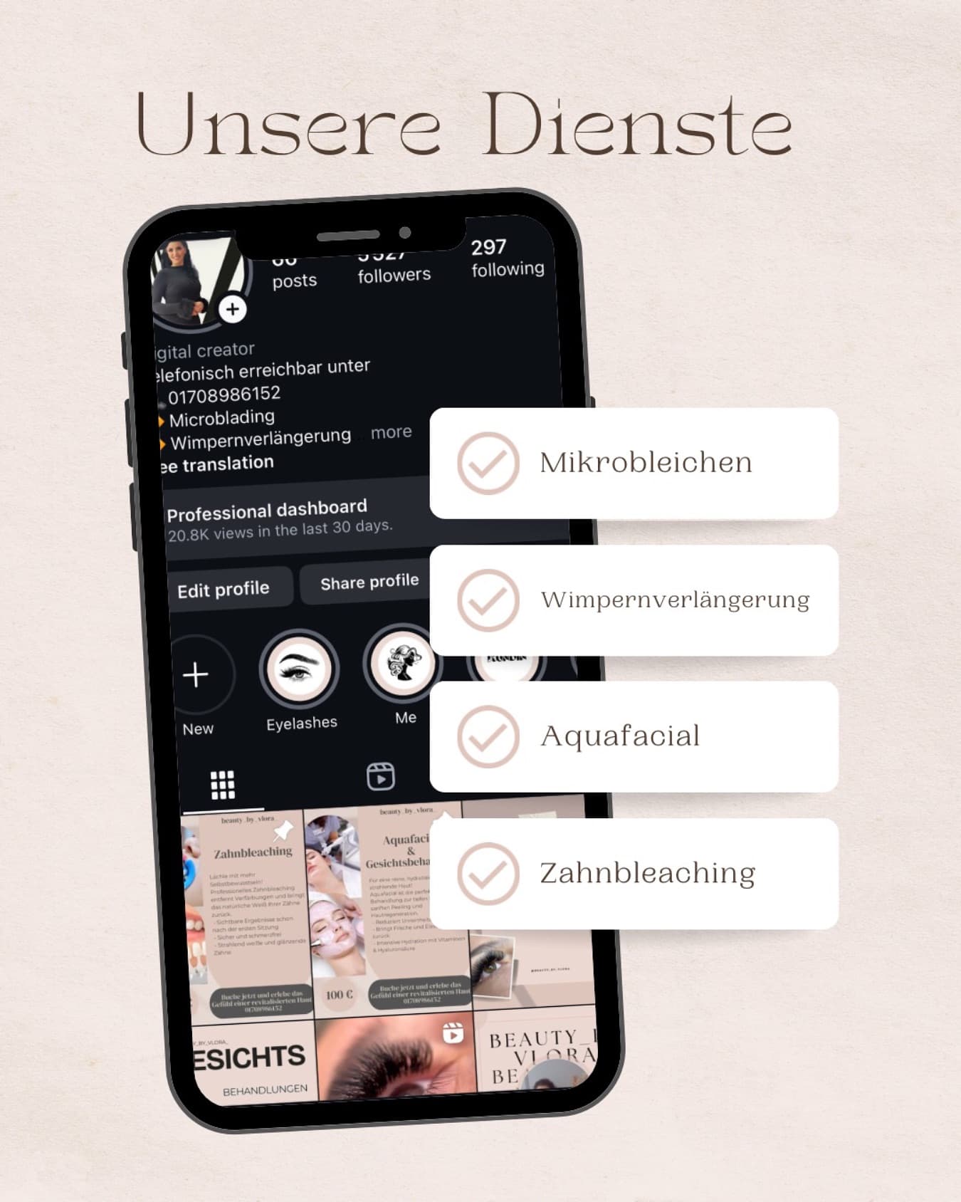 Spiegel und Reflexionen, Seide und Glas